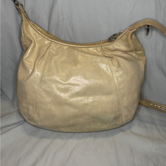 Coach Poppy Cream Shoulder Bag - Picture 5 of 8